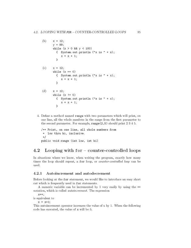 Introduction to Computer Science with Java Programming - Page 85